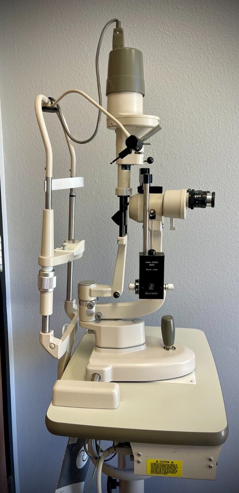 Marco 1 Ultra Slit Lamp with Haag streit r900 applination tono-Good Condition