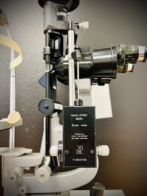 Haag Streit BM900 Slit Lamp with Haag Streit R900 Applination Tonometer