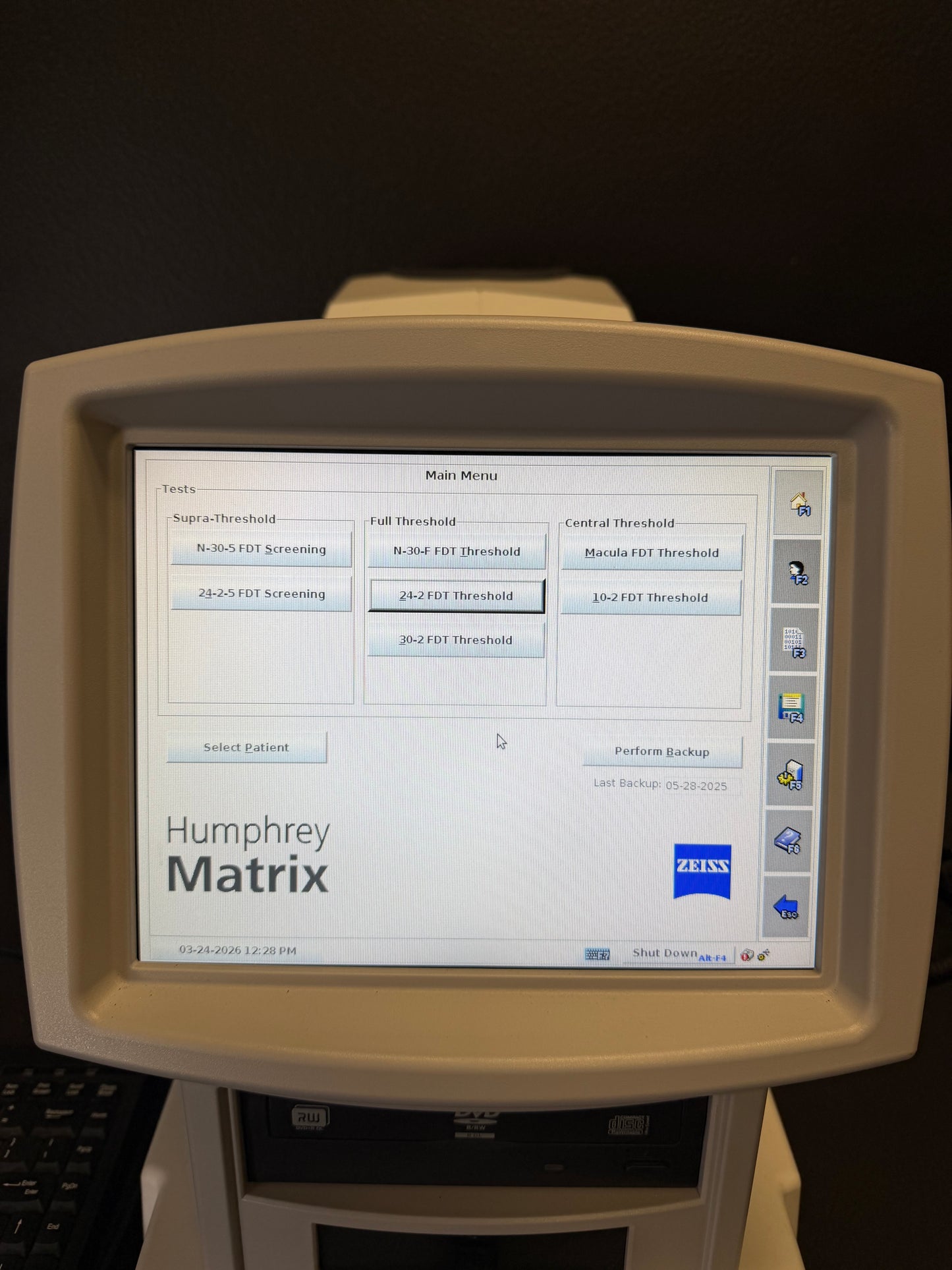 Zeiss Humphrey Matrix 800