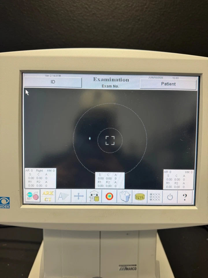 Nidek OPD Scan II ARK-10000 Corneal Analyzer Topographer