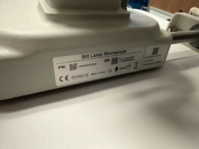 Slit Lamp Microscope with Applanation Tonometer