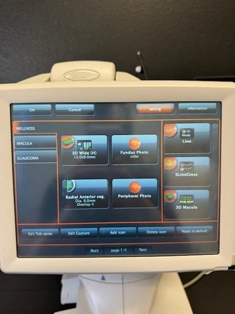 Topcon Maestro 3D OCT