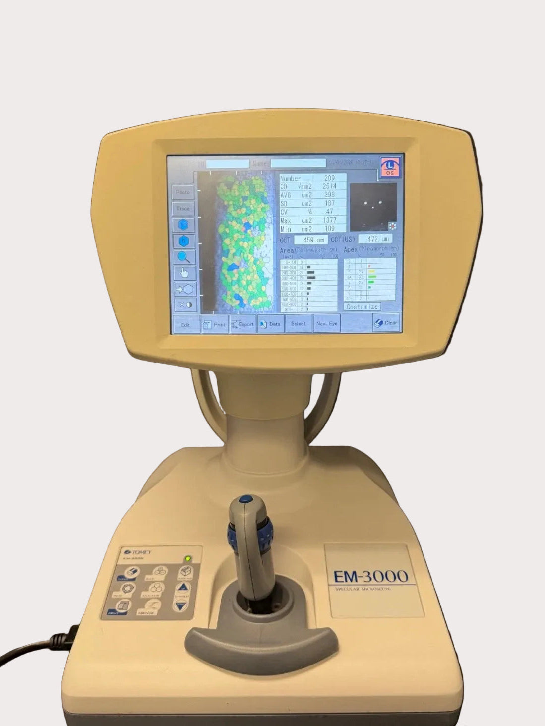 Tomey EM 3000 Specular Microscope