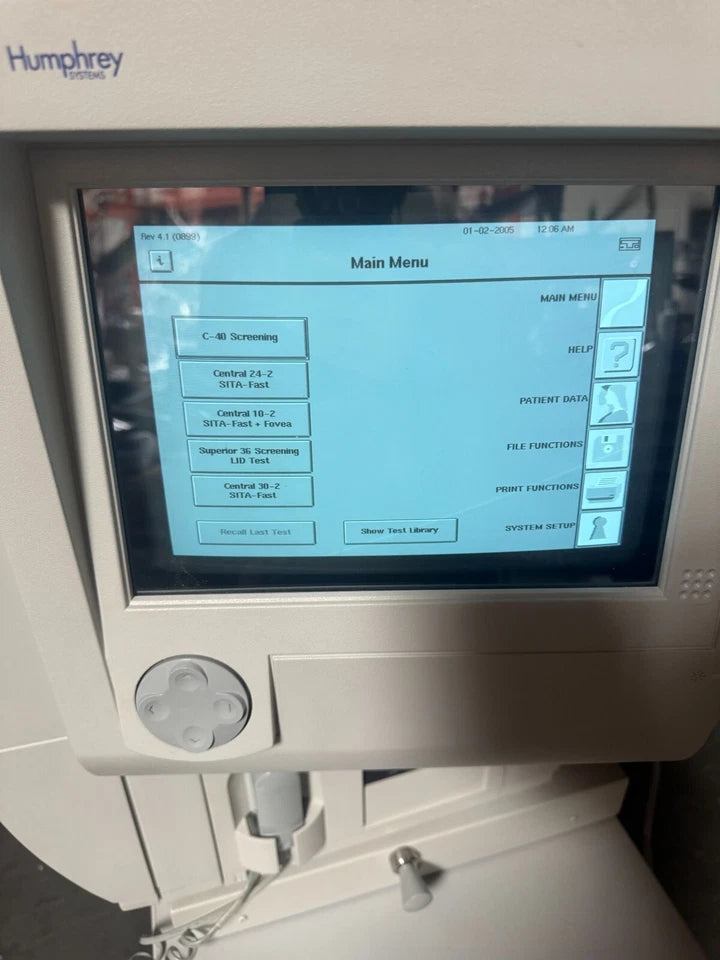 Zeiss 740I Visual Field Analyzer